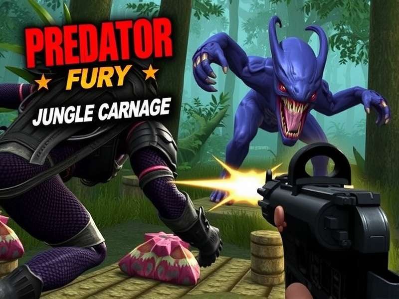 Predator Fury Jungle Carnage Gameplay Screenshot